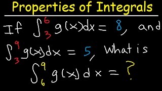 ⁣Properties of Definite Integrals - Basic Overview