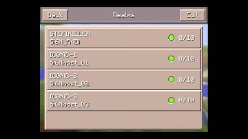 MCPE REALMS 0.8.1: JOIN A REALM SERVER!!