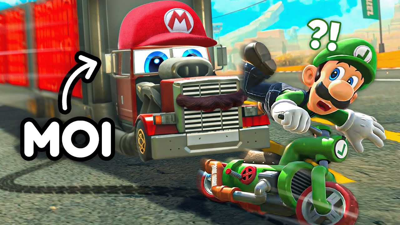 MARIO KART WORLD MANHUNT (Speedrunner vs Hunters)