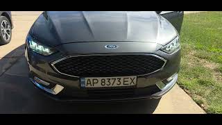 2017 ford fusion headlight with daytime lights
