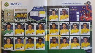 99% Complete 2018 Panini World Cup Russia Stickers Collection