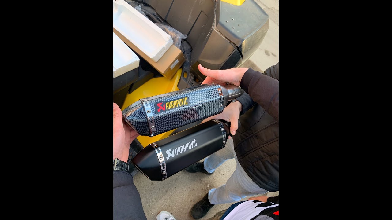 Прямоточный глушитель на квадроцикл Cf moto 500 2a