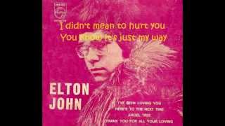 Elton John - I've Been Loving You (1968) With Lyrics! chords