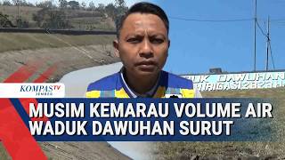 Musim Kemarau Buat Waduk Dawuhan Madiun Menyusut 50 Persen, Stok Air Irigasi Masih Aman?