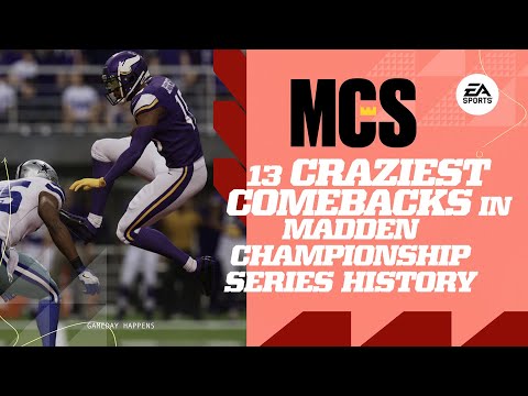 13 Craziest Comebacks in Madden Championship History | MCS | Madden 22