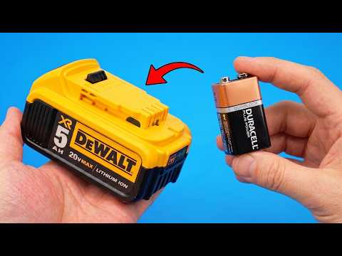 Never Buy New Batteries! Just use This Trick and Old Batteries Can be Reused
