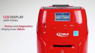 CIM Sunlight Saturn:  ID card printer with encoding feature