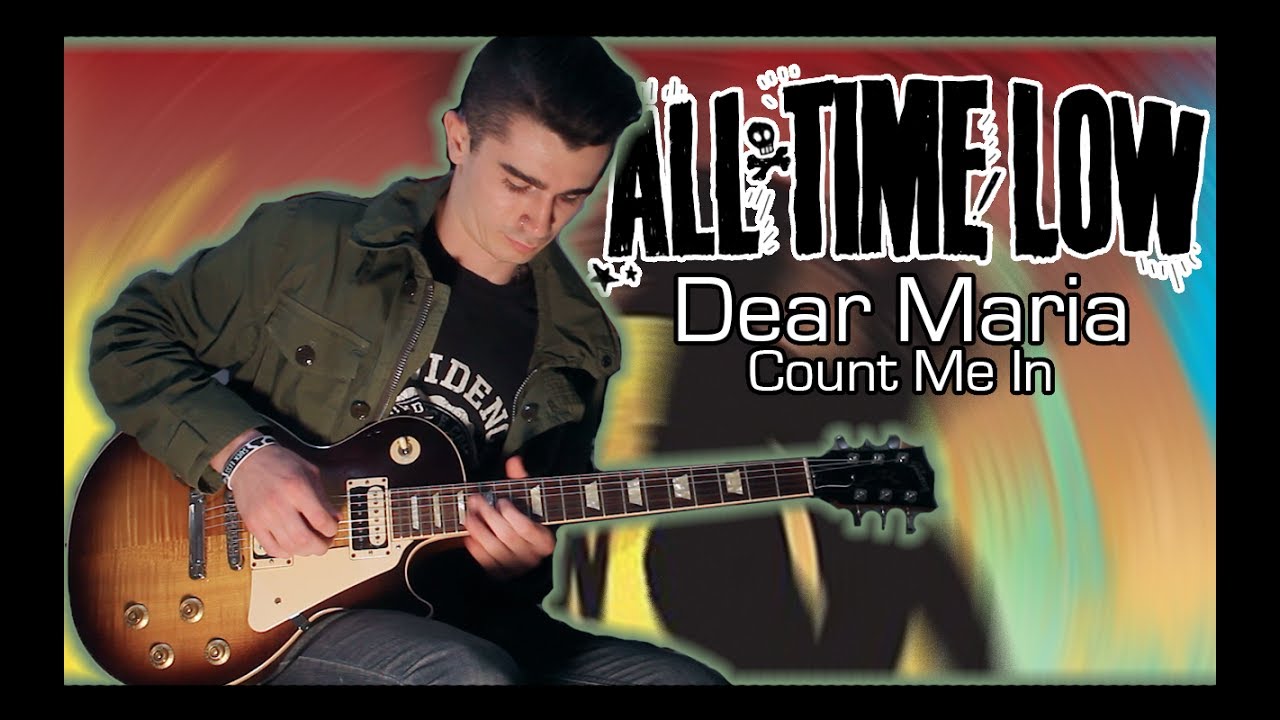 All Time Low - Dear Maria, Count Me In (Guitar \u0026 Bass Cover w/ Tabs)