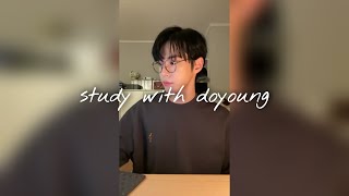 [NCT/도영] 도영이랑 같이 공부해요@.@ study with DOYOUNG | 장작소리 ASMR