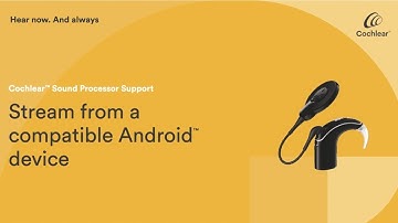 How to stream from a compatible Android™ device
