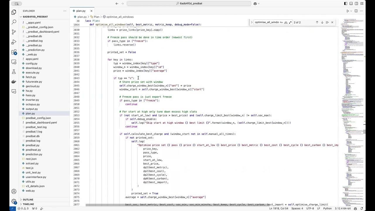 Predbat Internals 3 - Planning (Python) - YouTube