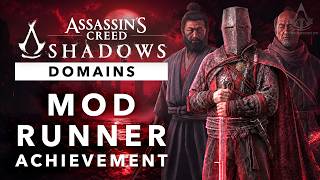 Assassin's Creed Shadows - MOD Runner Achievement / Trophy [Full Domains Run from Level 2 to 10]