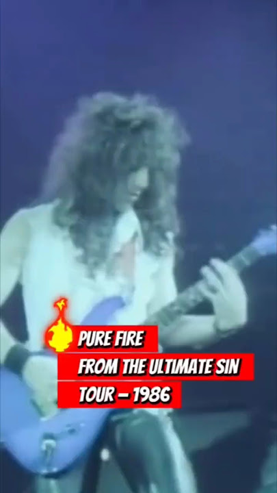 Ozzy Osbourne & Jake E. Lee — “The Ultimate Sin” (Live, Kansas City 1986)