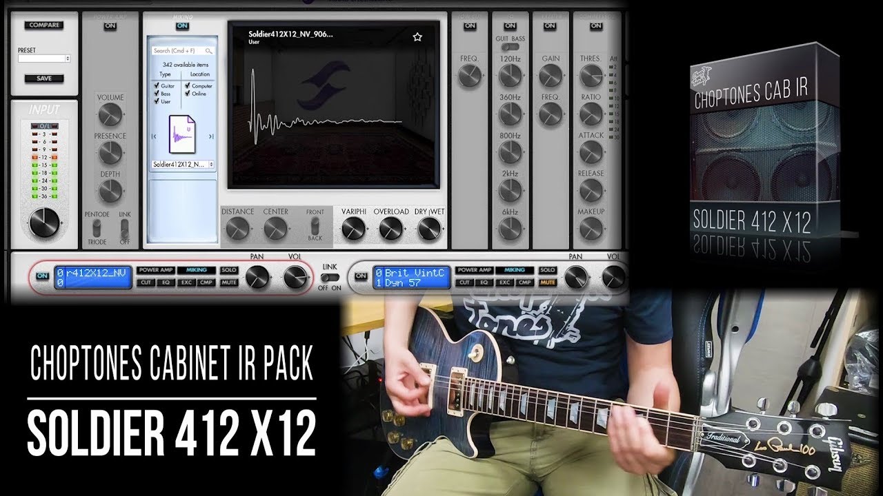 Cabinet IR | Soldier 412 X12 | Playthrough (Soldano 4x12 + Eminence