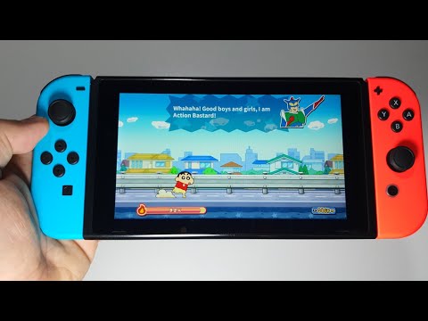 CRAYON SHINCHAN The Storm Called FLAMING KASUKABE RUNNER!! Nintendo Switch