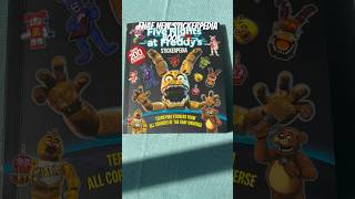 NEW FNAF book glimpse #fnaf #fivenightsatfreddys #unboxing #fnafbooks #fyp #sticker #scottcawthon