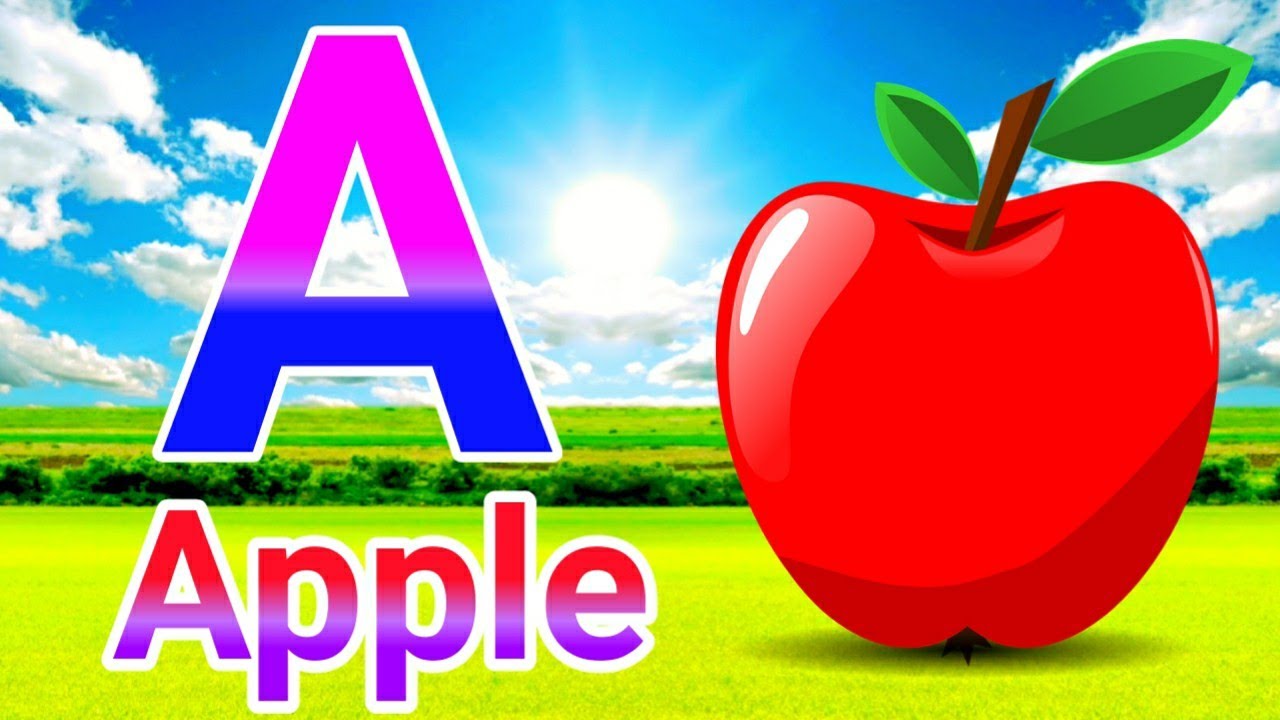 a for apple b for ball, c for cat d for dog, abcd phonics song, alphabets, english varnamala