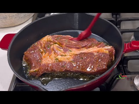 Tender Steak/Beef In 10 Minutes!  Secret To Soften The Toughest Steak/Beef