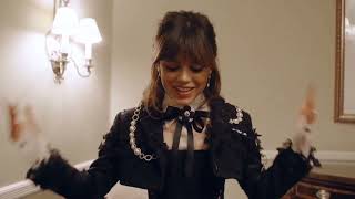 Jenna Ortega arrive to the Met Gala 2023 Making of Scenes, The actress Wednesday