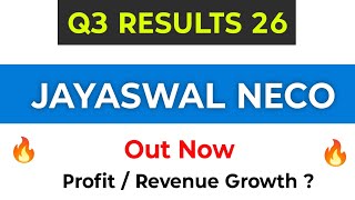 Jayaswal Neco Industries Q3 Results Jayaswal Neco Latest News Jayaswal Neco Share