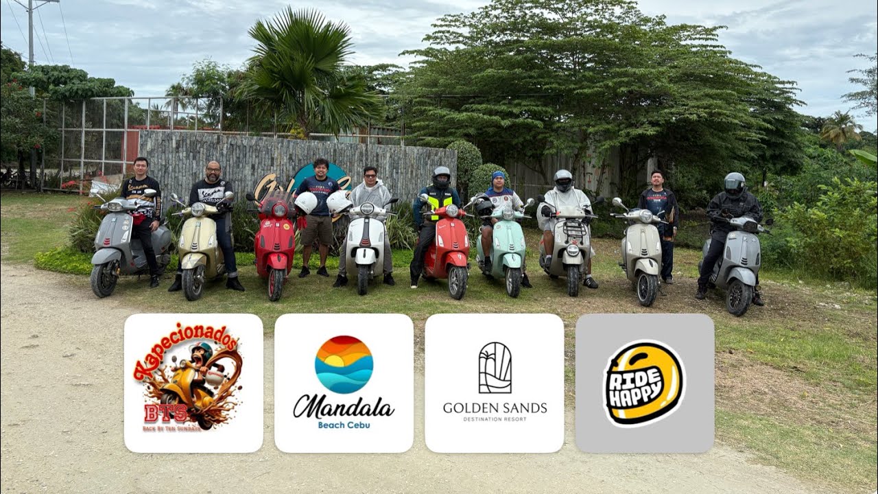 Year End Vespa Ride | North Loop and Cebu Adventure Challenge