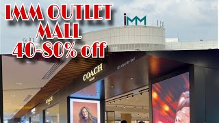 How to go to IMM Mall Outlet Stores in Singapore?