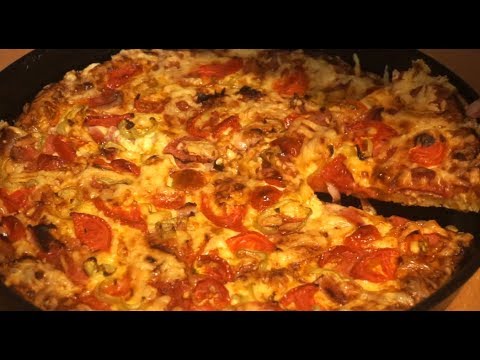 Quick n Easy Homemade Pizza Recipe .ადვილი და სწრაფი პიცის რეცეპტი.