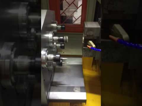 5 shaft high precision drilling and tapping compound machine machining for cartridge holes