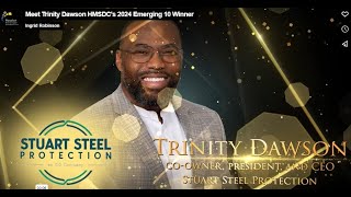 HMSDC's 2024 Emerging 10 Winner: Trinity Dawson, CEO of Stuart Steel