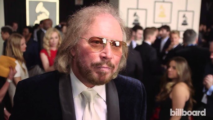 Barry Gibb: The 2015 GRAMMYs Red Carpet - YouTube