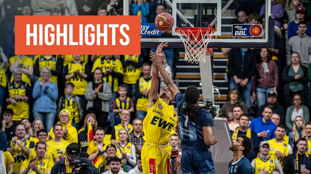Highlights EWE Baskets Oldenburg MLP Academics Heidelberg (Saison 2023/24) YouTube