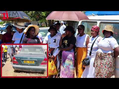 See The Witch Doctors Perform Spiritual Cleansing On The Car That Killed 3 Children In Kuwadzana
