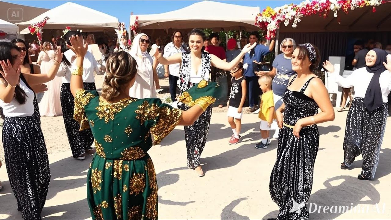 Davul zurnalı Trakya köy düğünü