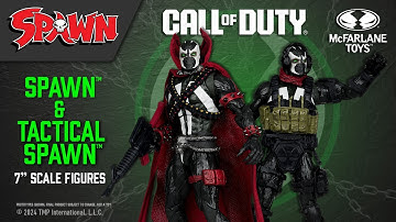 NEW Call of Duty™: Spawn™ - Spawn™ & Tactical Spawn™ 7" Scale Figures   | Action Figure Showcase