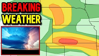 LIVE - Severe Weather Coverage - Hurricane Force Winds & Big Hail