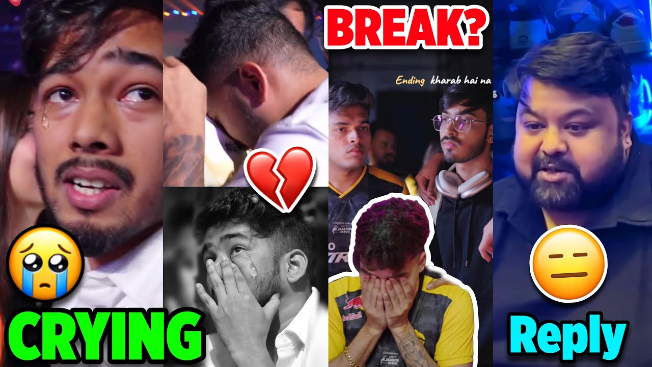 Scout CRYING..😢💔 GodLike DISBAND or no Change?✅ All Reply & Full Story, 8Bit Goldy to Team Soul,BGMI