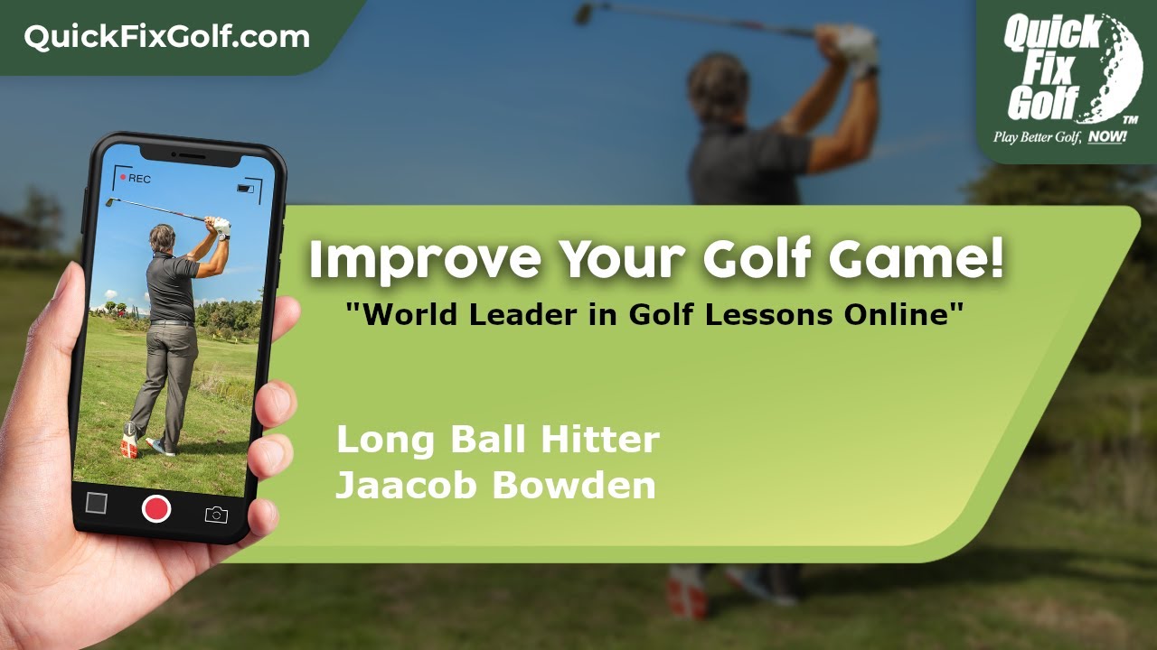 Jaacob Bowden Long Ball Hitter and Single Length Golf Clubs YouTube