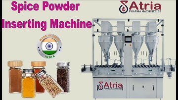 High Speed Spices Powder Inserting Machine Servo Auger Filler