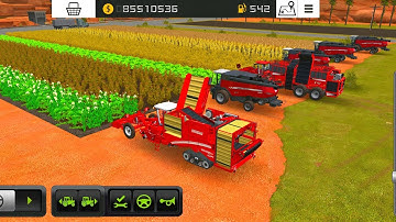 Fs 18 Harvest All Types Crops ! Farming Simulator 18 Timelapse | Fs18 Gameplay #fs18