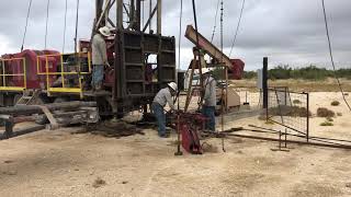 Pulling unit Braking rods