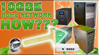 10GbE Guide : Home Network Planner (Workstations + Home NAS + 10GbE Switch + UPS)