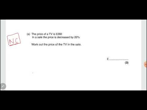 Percentage change non calculator