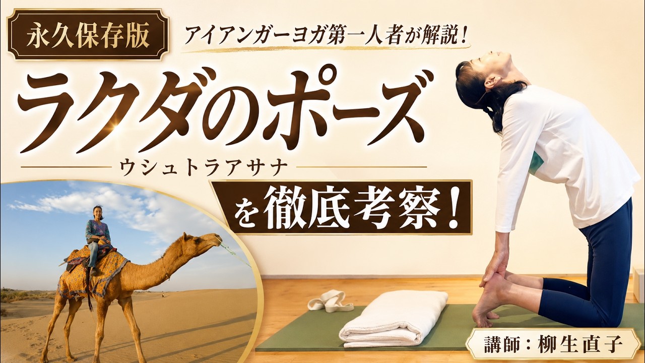 アイアンガーヨガでウシュトラアサナ（ラクダのポーズ）を徹底考察
