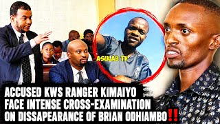 Accused KWS Ranger Kimaiyo Mercilessly Cornered by Lawyer in Brian Odhiambo Disappearance Case‼️