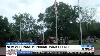 Hardeeville opens veterans memorial park on Memorial Day