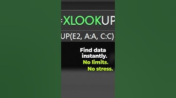 Find Data Instantly with XLOOKUP in Excel