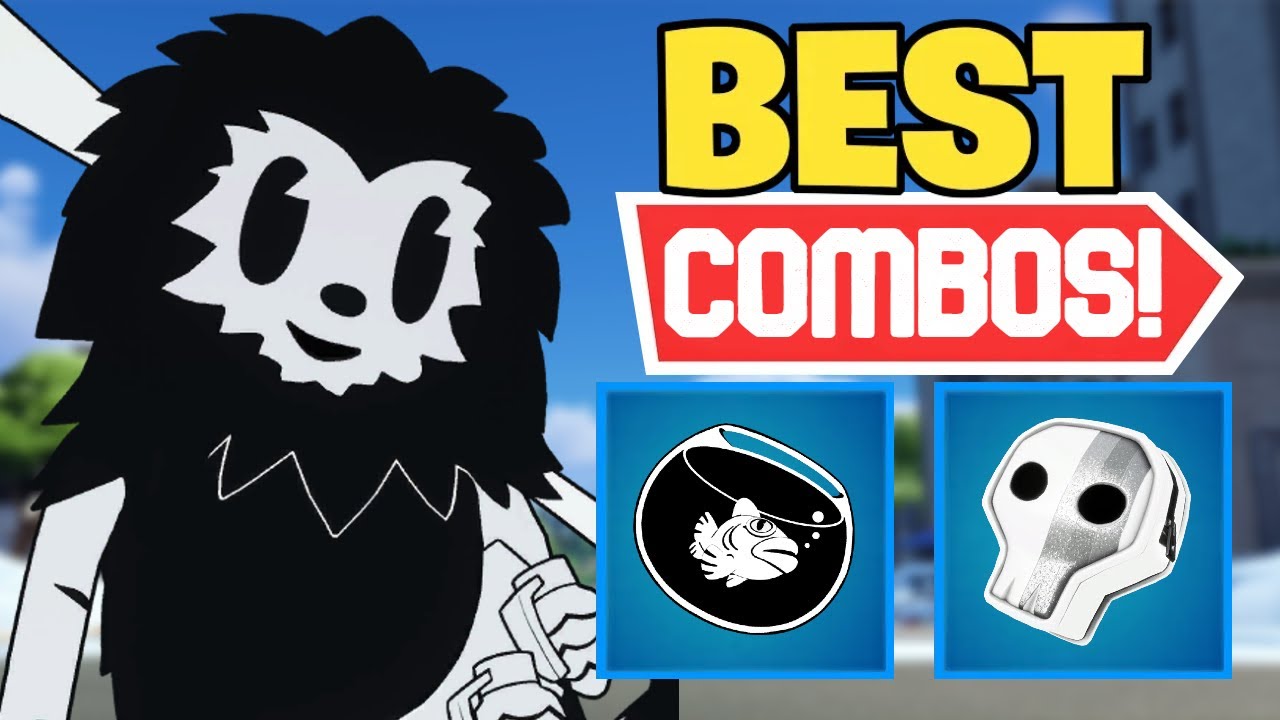 *NEW* BEST TOON BUSHY SKIN [INKVILLE GANG PACK] COMBOS! | Fortnite