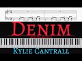 Kylie Cantrall - Denim | Piano cover by Pianotato