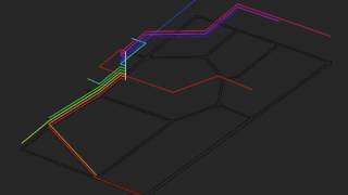 Shortest path with Dijkstra's algorythm and Galapagos evolutionary solver