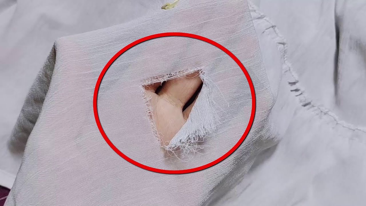 how to fix a hole in a sheer dress Fix It Friday - Mending Holes in Sheer Fabric